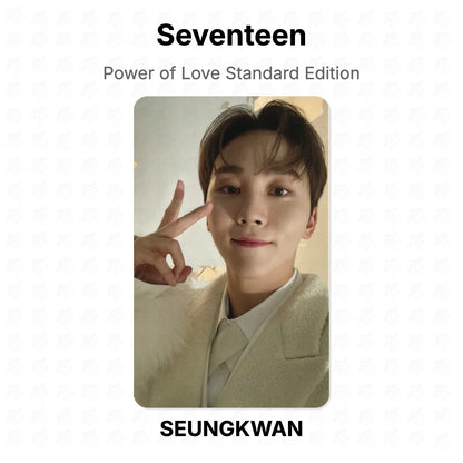 Seventeen Power of Love Standard Edition Official Photocard