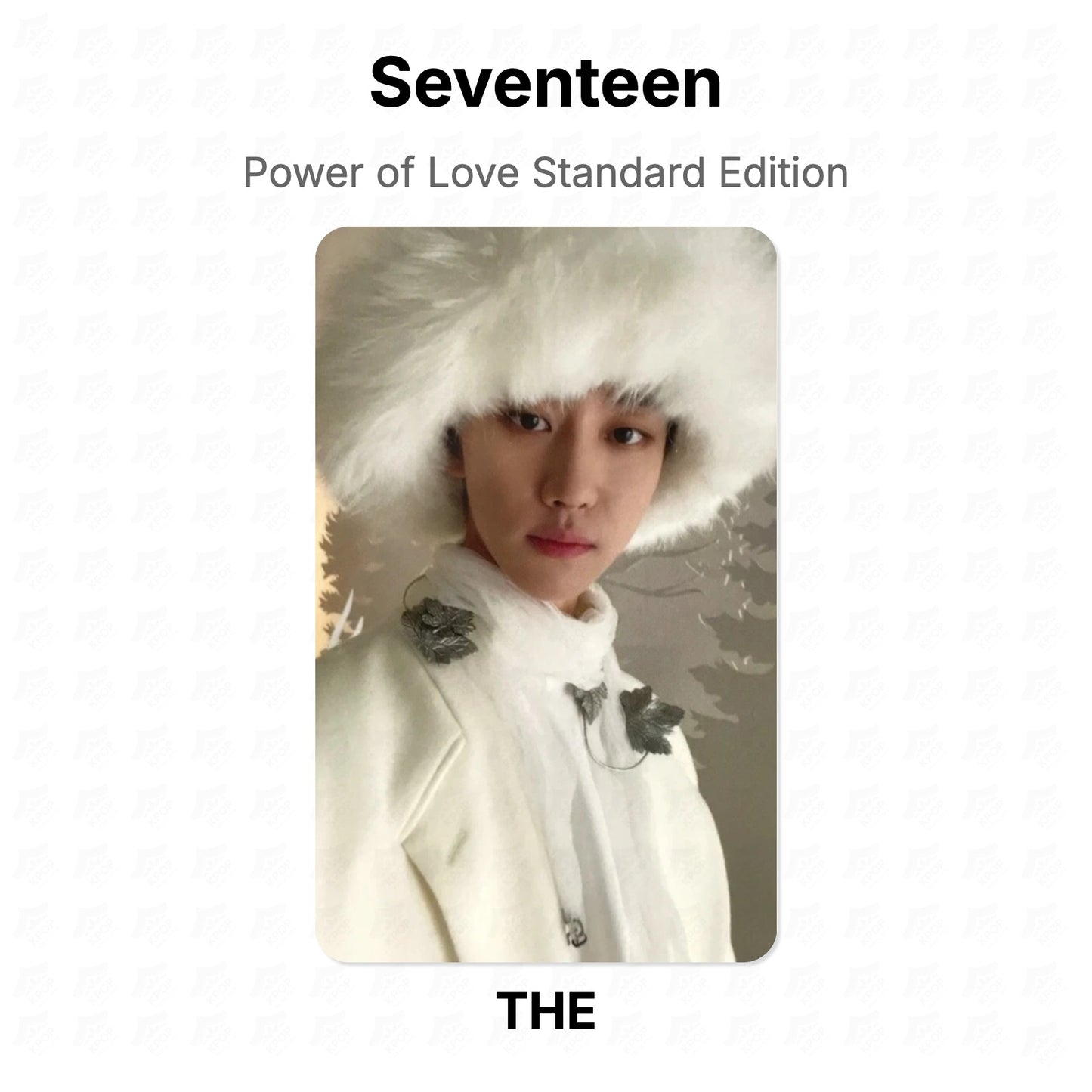 Seventeen Power of Love Standard Edition Official Photocard