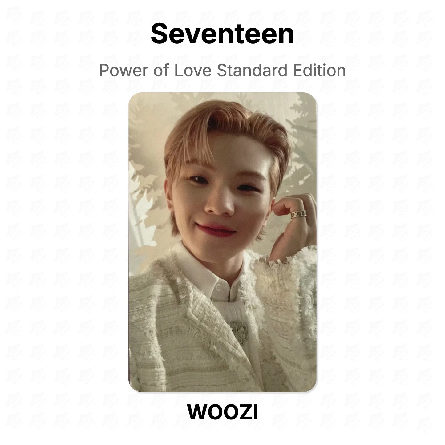 Seventeen Power of Love Standard Edition Official Photocard