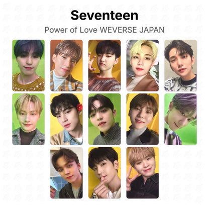 Seventeen Power of Love WEVERSE JAPAN Official Photocard