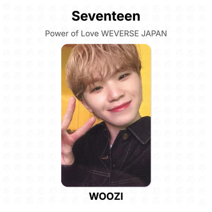 Seventeen Power of Love WEVERSE JAPAN Official Photocard