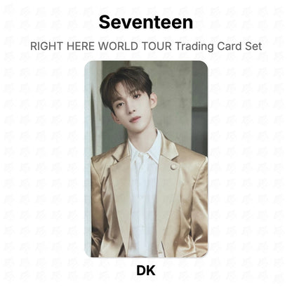 Seventeen RIGHT HERE WORLD TOUR Trading Card Set Official Photocard