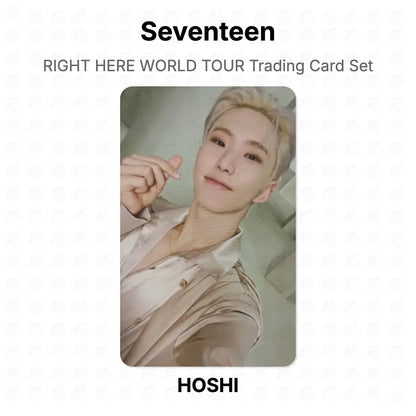 Seventeen RIGHT HERE WORLD TOUR Trading Card Set Official Photocard
