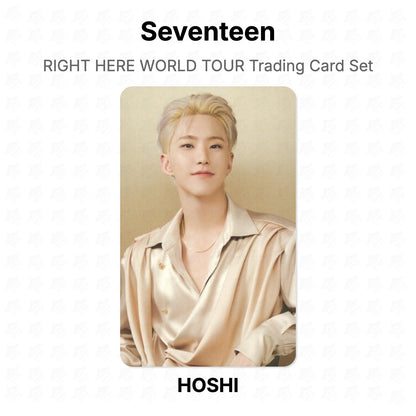 Seventeen RIGHT HERE WORLD TOUR Trading Card Set Official Photocard