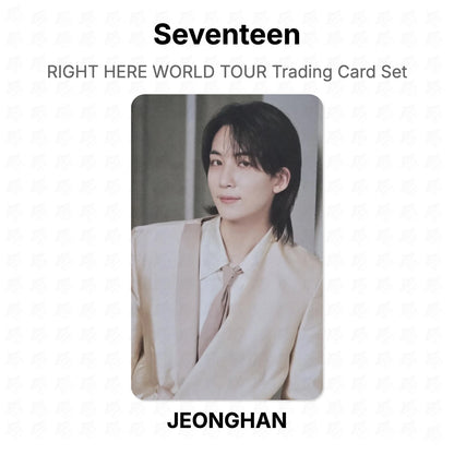 Seventeen RIGHT HERE WORLD TOUR Trading Card Set Official Photocard