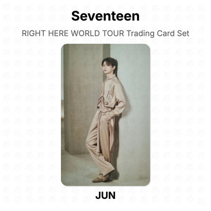 Seventeen RIGHT HERE WORLD TOUR Trading Card Set Official Photocard