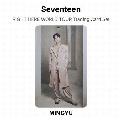 Seventeen RIGHT HERE WORLD TOUR Trading Card Set Official Photocard