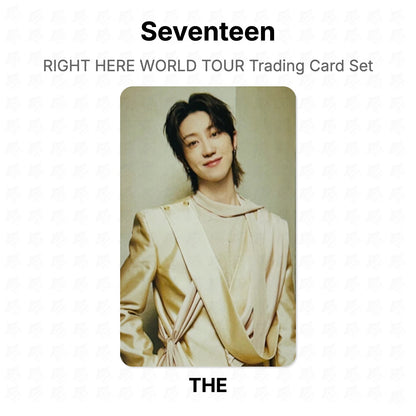 Seventeen RIGHT HERE WORLD TOUR Trading Card Set Official Photocard