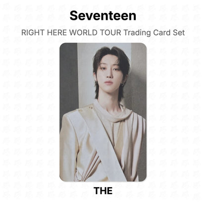 Seventeen RIGHT HERE WORLD TOUR Trading Card Set Official Photocard