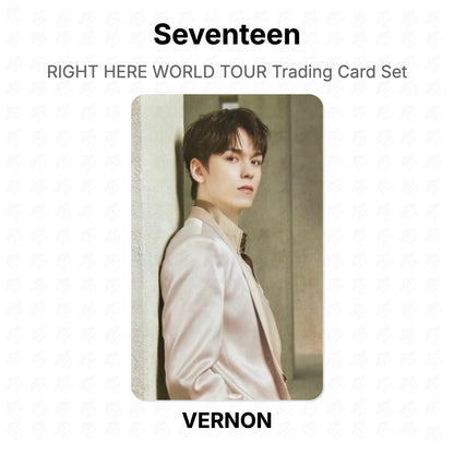 Seventeen RIGHT HERE WORLD TOUR Trading Card Set Official Photocard