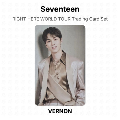 Seventeen RIGHT HERE WORLD TOUR Trading Card Set Official Photocard