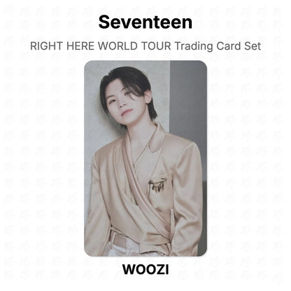 Seventeen RIGHT HERE WORLD TOUR Trading Card Set Official Photocard