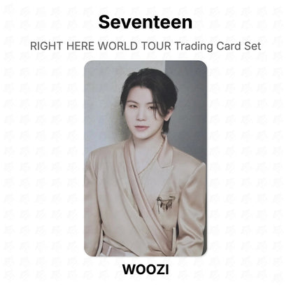 Seventeen RIGHT HERE WORLD TOUR Trading Card Set Official Photocard
