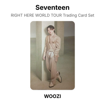 Seventeen RIGHT HERE WORLD TOUR Trading Card Set Official Photocard