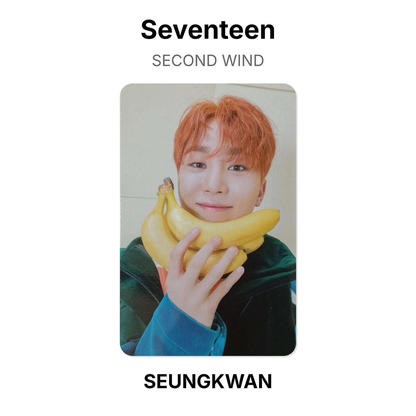 Seventeen SECOND WIND официальная фотокарта