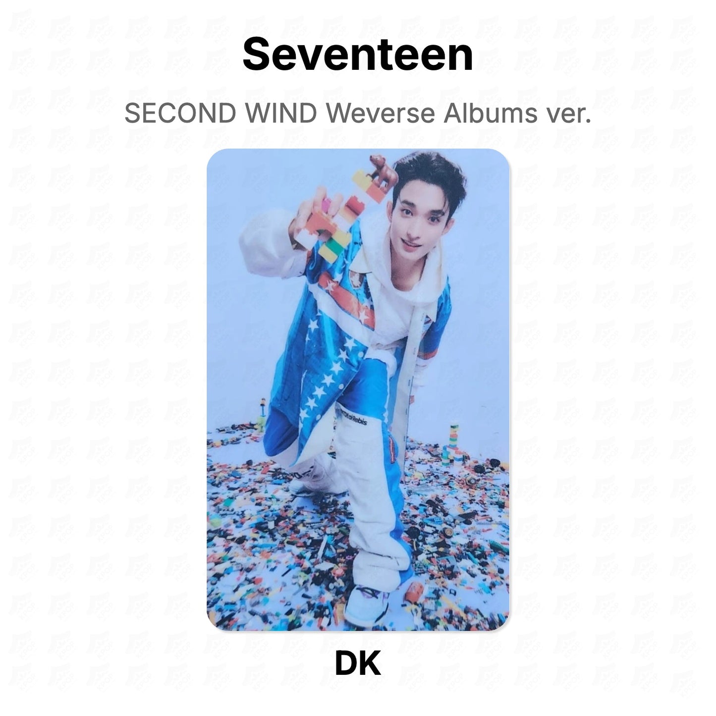 Seventeen SECOND WIND Weverse Albums ver. photocard oficial