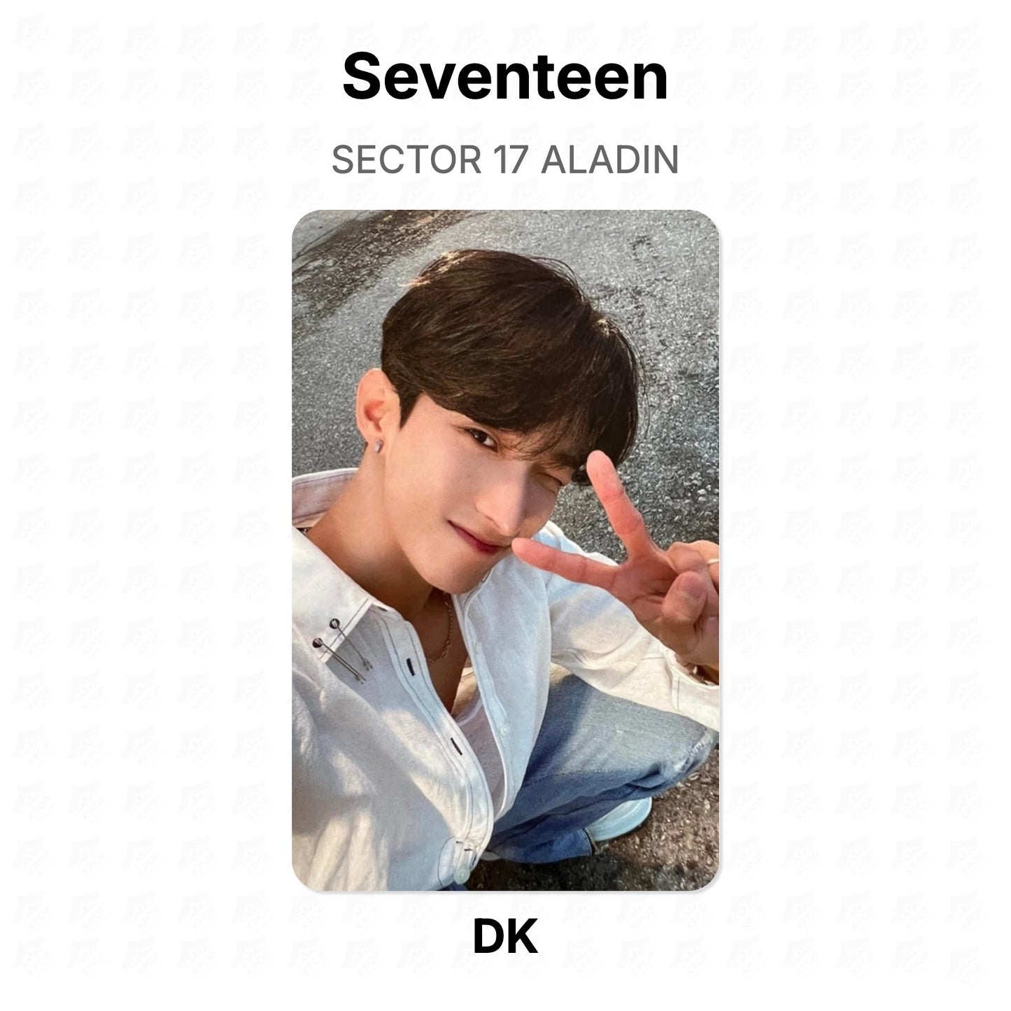 Seventeen SECTOR 17 ALADIN Official Photocard
