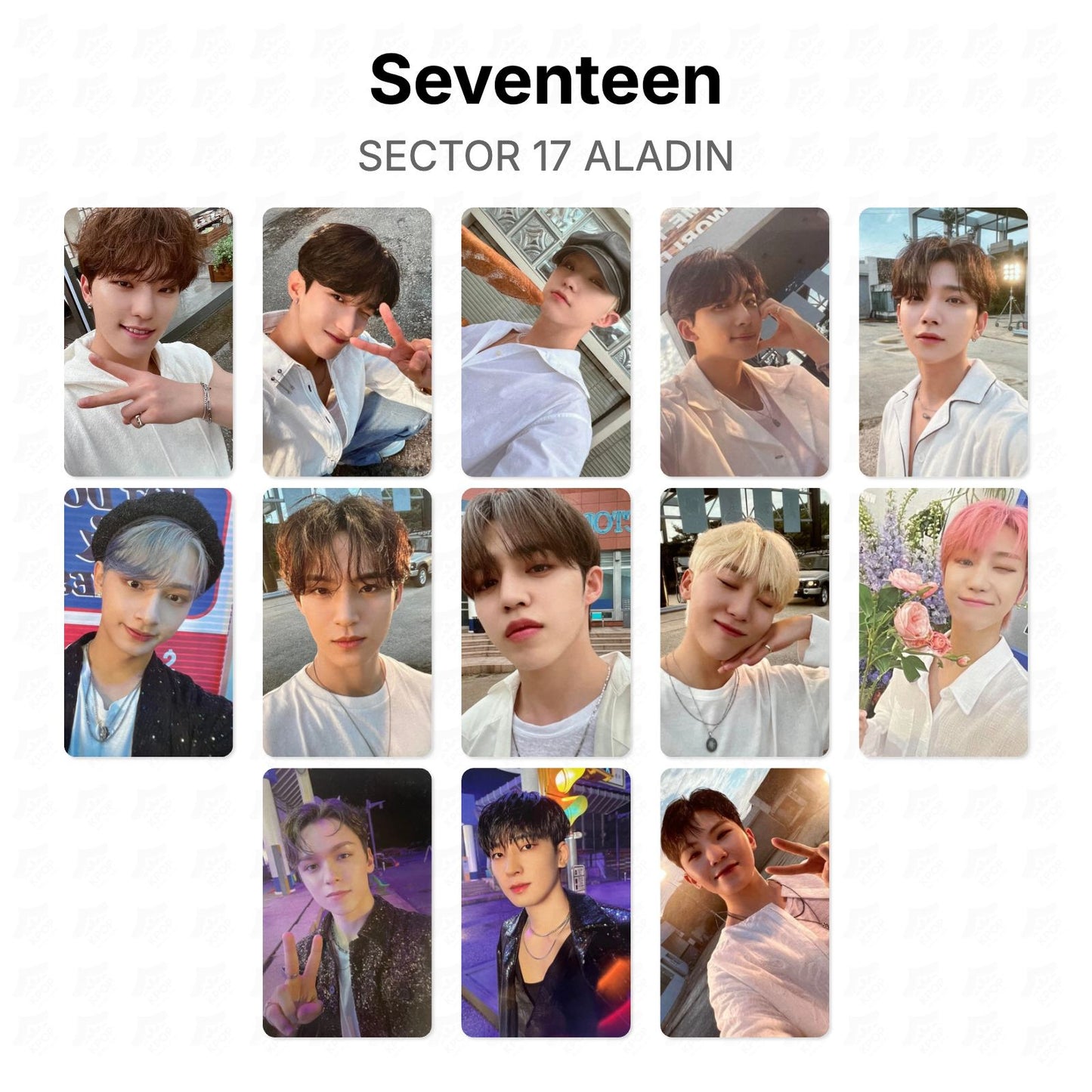 Seventeen SECTOR 17 ALADIN Official Photocard