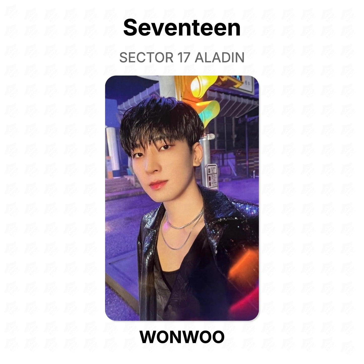 Seventeen SECTOR 17 ALADIN Official Photocard