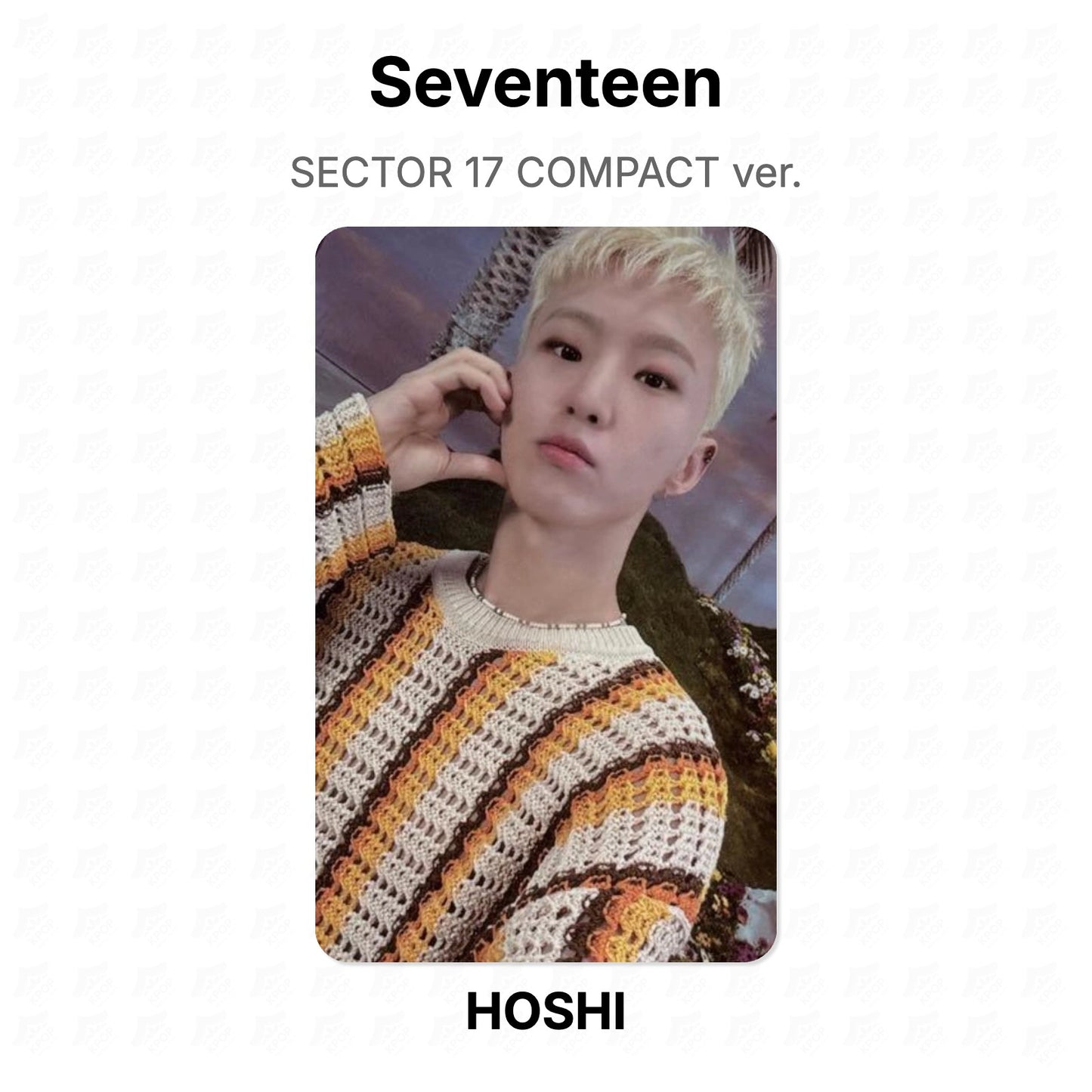Seventeen SECTOR 17 COMPACT ver. Offizielle Photocard