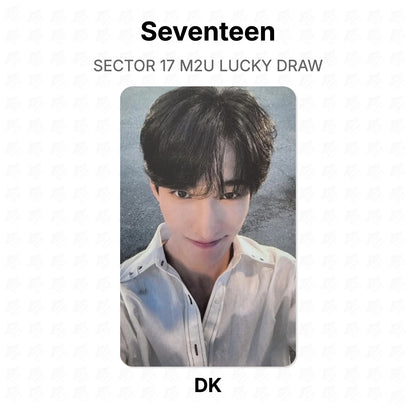 Seventeen SECTOR 17 M2U LUCKY DRAW Offizielle Photocard