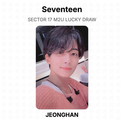 Seventeen SECTOR 17 M2U LUCKY DRAW Offizielle Photocard