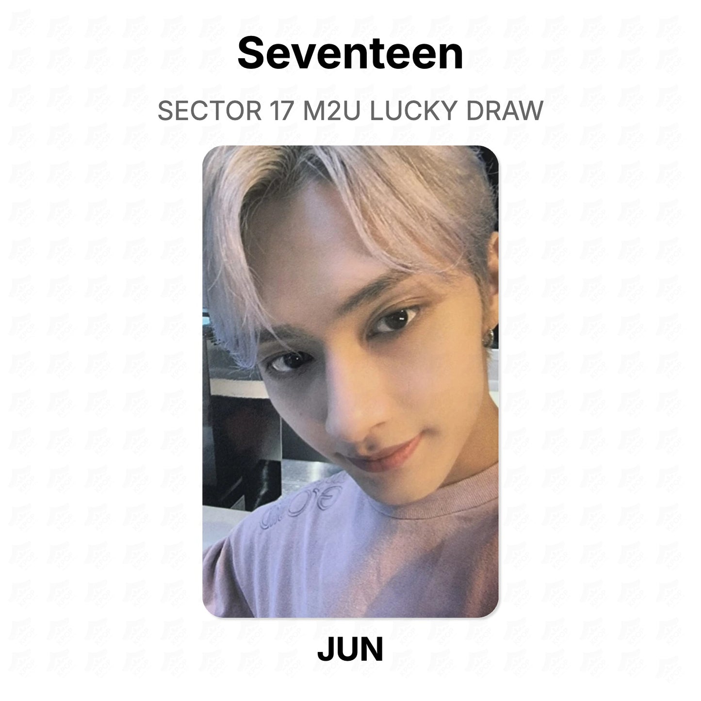 Seventeen SECTOR 17 M2U LUCKY DRAW Offizielle Photocard