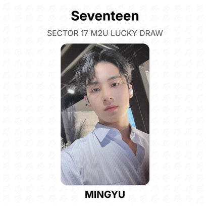 Seventeen SECTOR 17 M2U LUCKY DRAW Offizielle Photocard