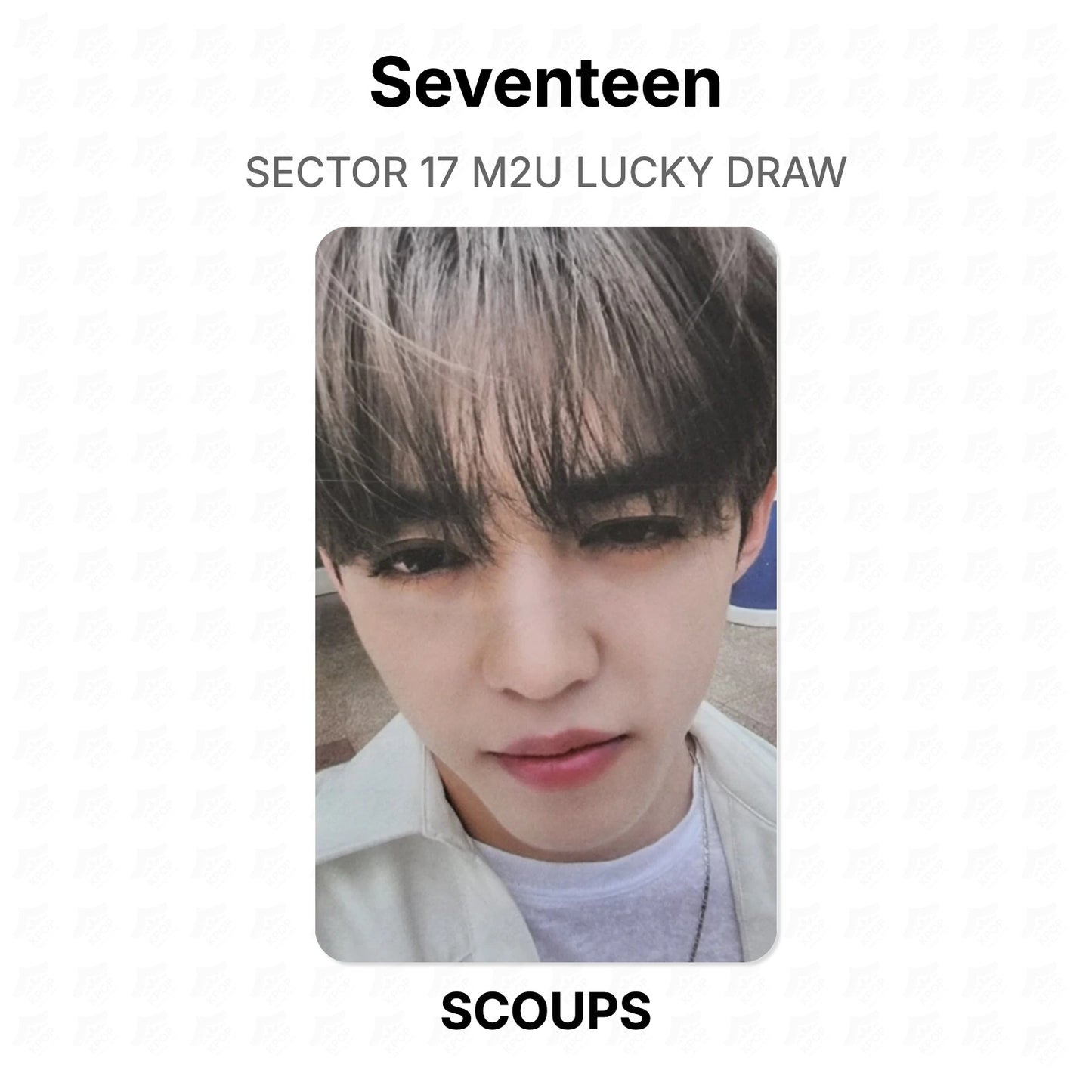 Seventeen SECTOR 17 M2U LUCKY DRAW Offizielle Photocard