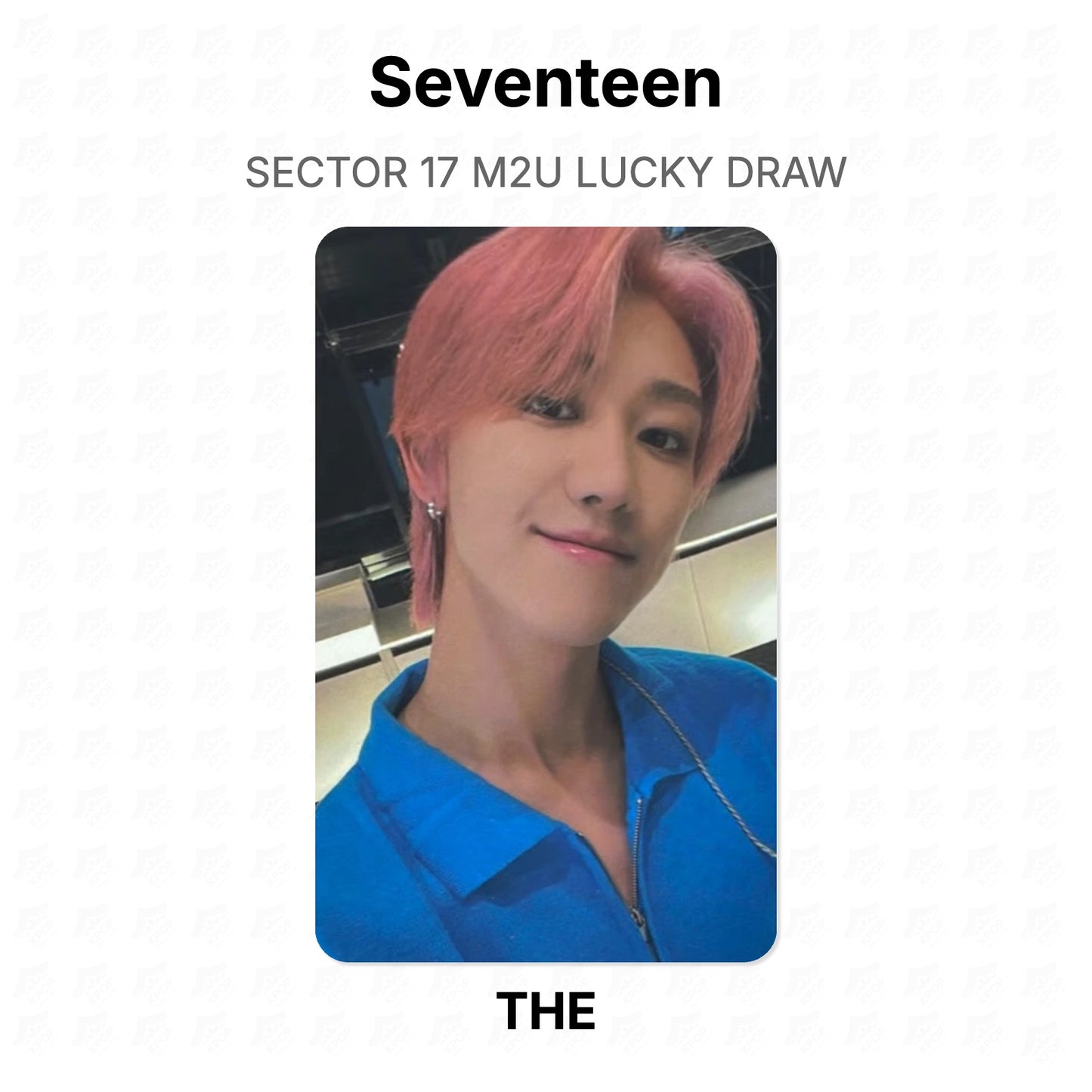 Seventeen SECTOR 17 M2U LUCKY DRAW Offizielle Photocard