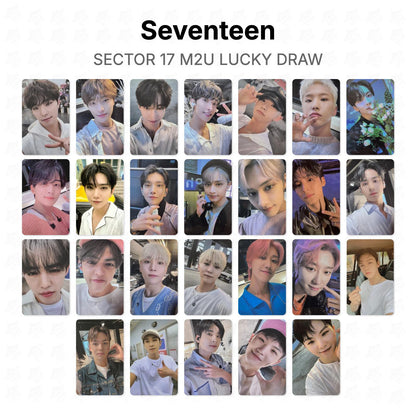 Seventeen SECTOR 17 M2U LUCKY DRAW Offizielle Photocard