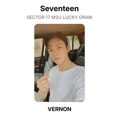 Seventeen SECTOR 17 M2U LUCKY DRAW Official Photocard