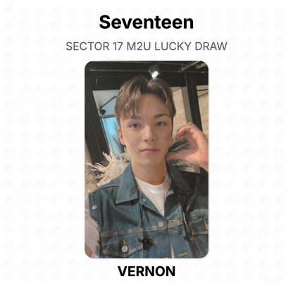 Seventeen SECTOR 17 M2U LUCKY DRAW Offizielle Photocard