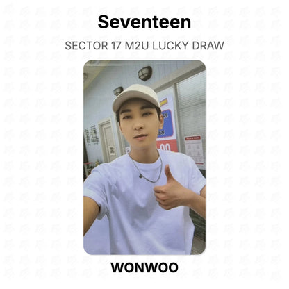 Seventeen SECTOR 17 M2U LUCKY DRAW Offizielle Photocard