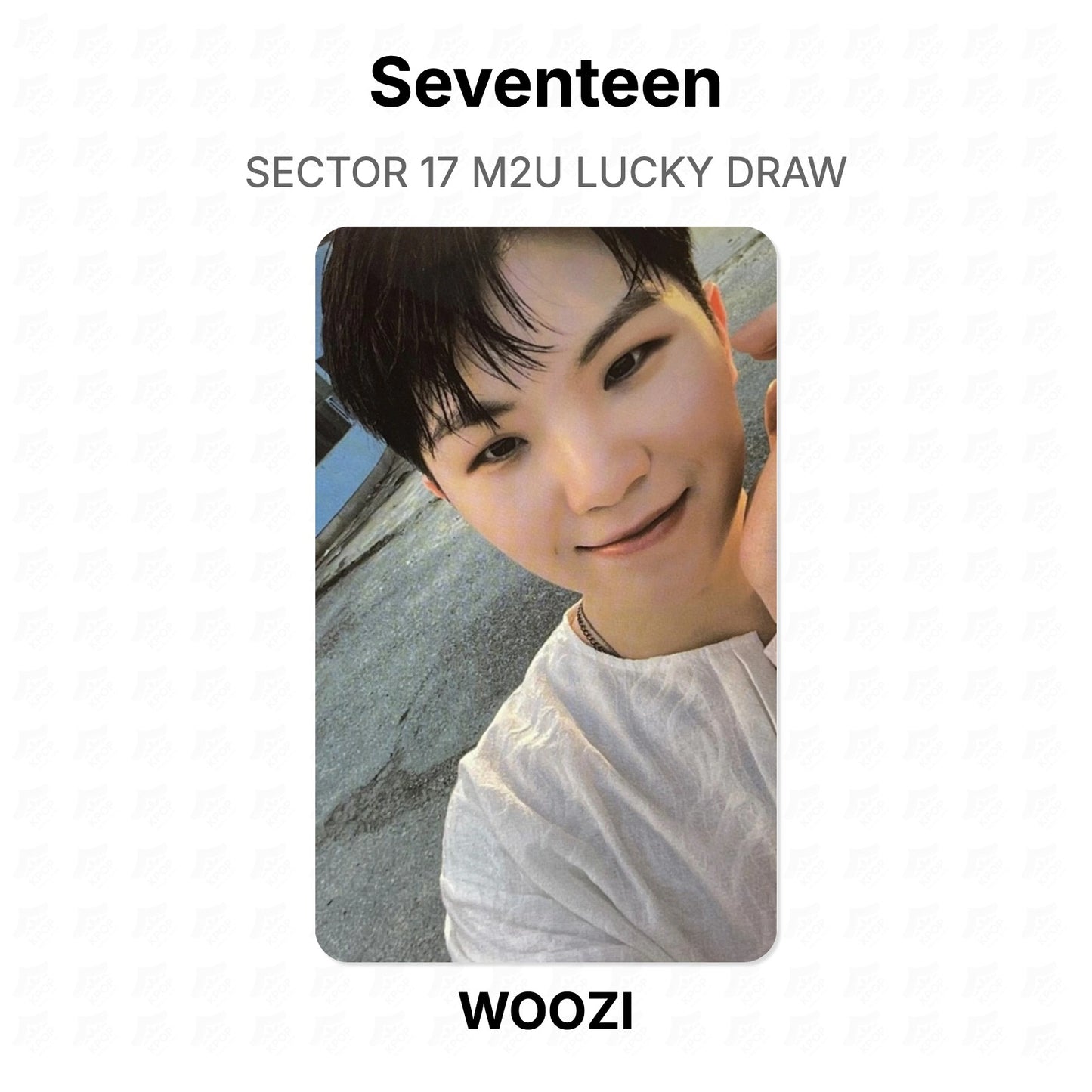 Seventeen SECTOR 17 M2U LUCKY DRAW Offizielle Photocard