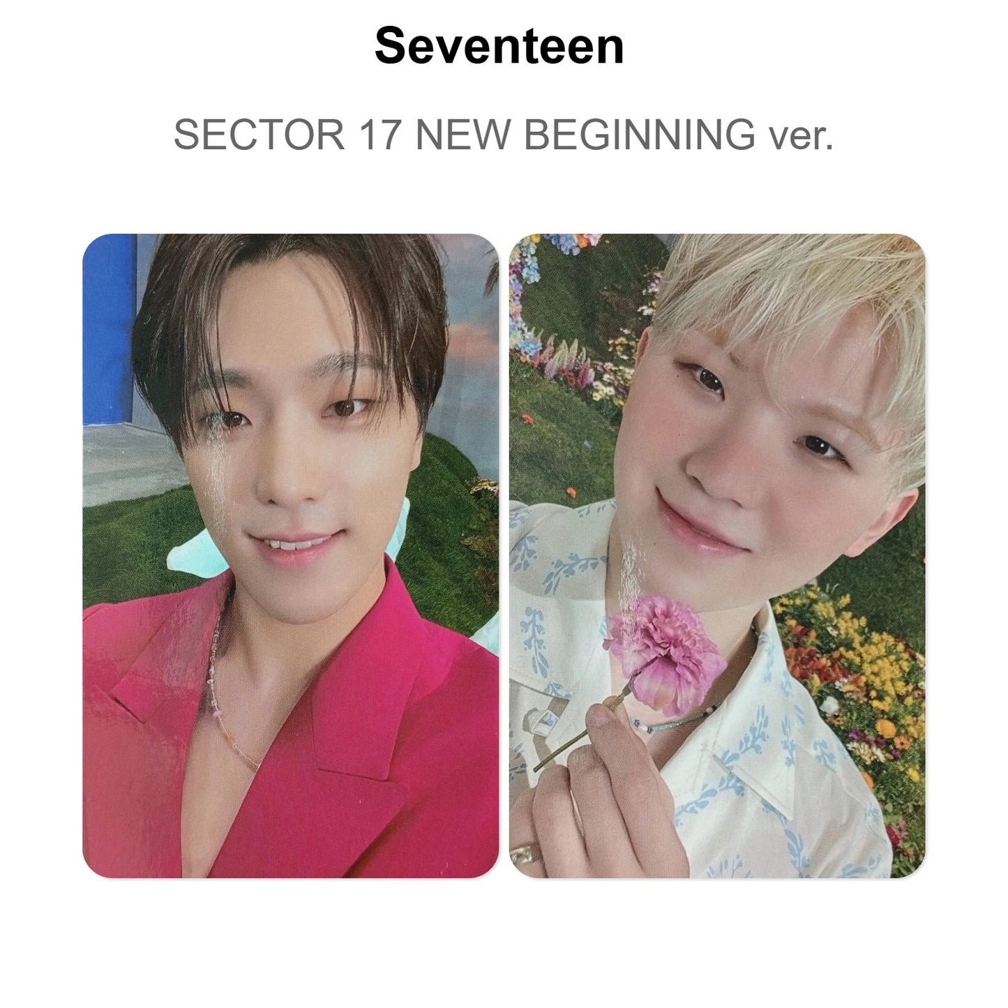 Seventeen SECTOR 17 NEW BEGINNING ver. photocard ufficiale