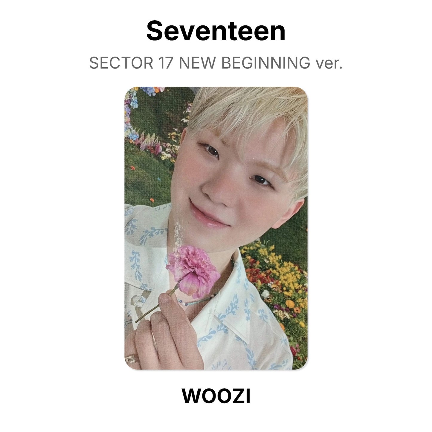 Seventeen SECTOR 17 NEW BEGINNING ver. photocard ufficiale