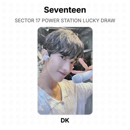 Seventeen SECTOR 17 POWER STATION LUCKY DRAW Official Photocard