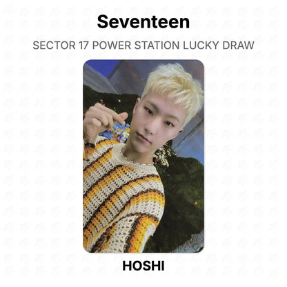 Seventeen SECTOR 17 POWER STATION LUCKY DRAW Official Photocard
