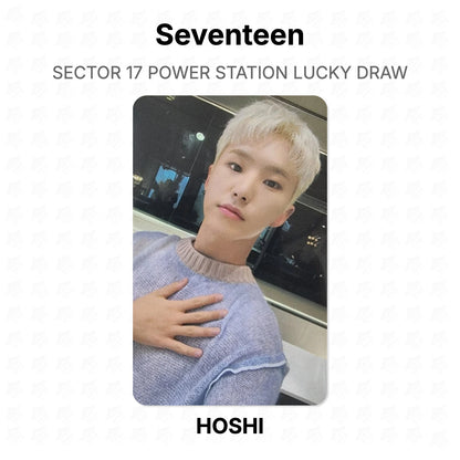 Seventeen SECTOR 17 POWER STATION LUCKY DRAW Official Photocard