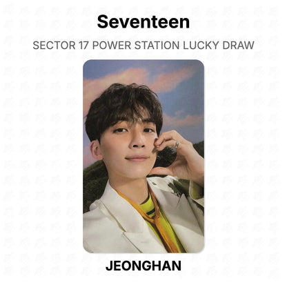 Seventeen SECTOR 17 POWER STATION LUCKY DRAW Official Photocard