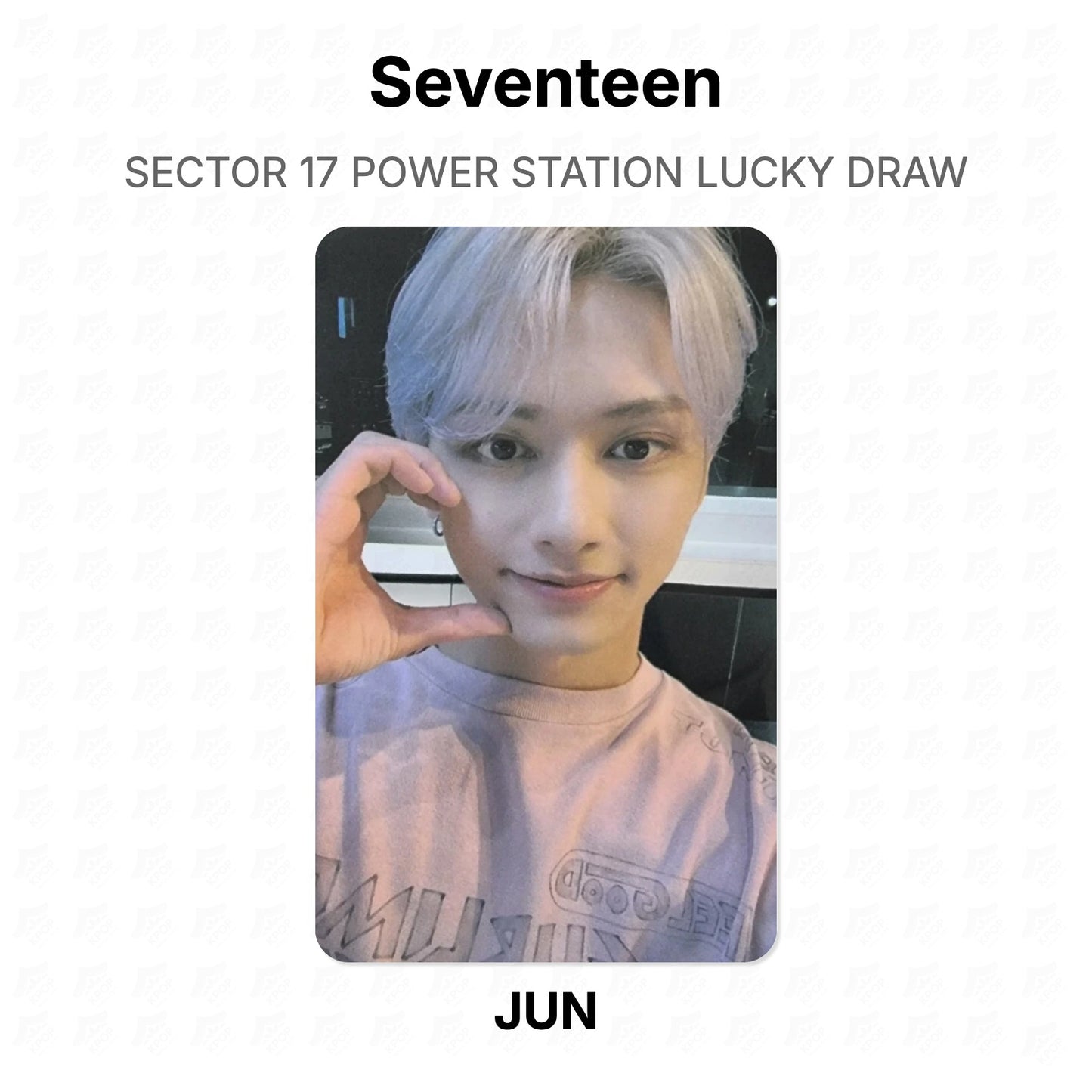 Seventeen SECTOR 17 POWER STATION LUCKY DRAW Official Photocard