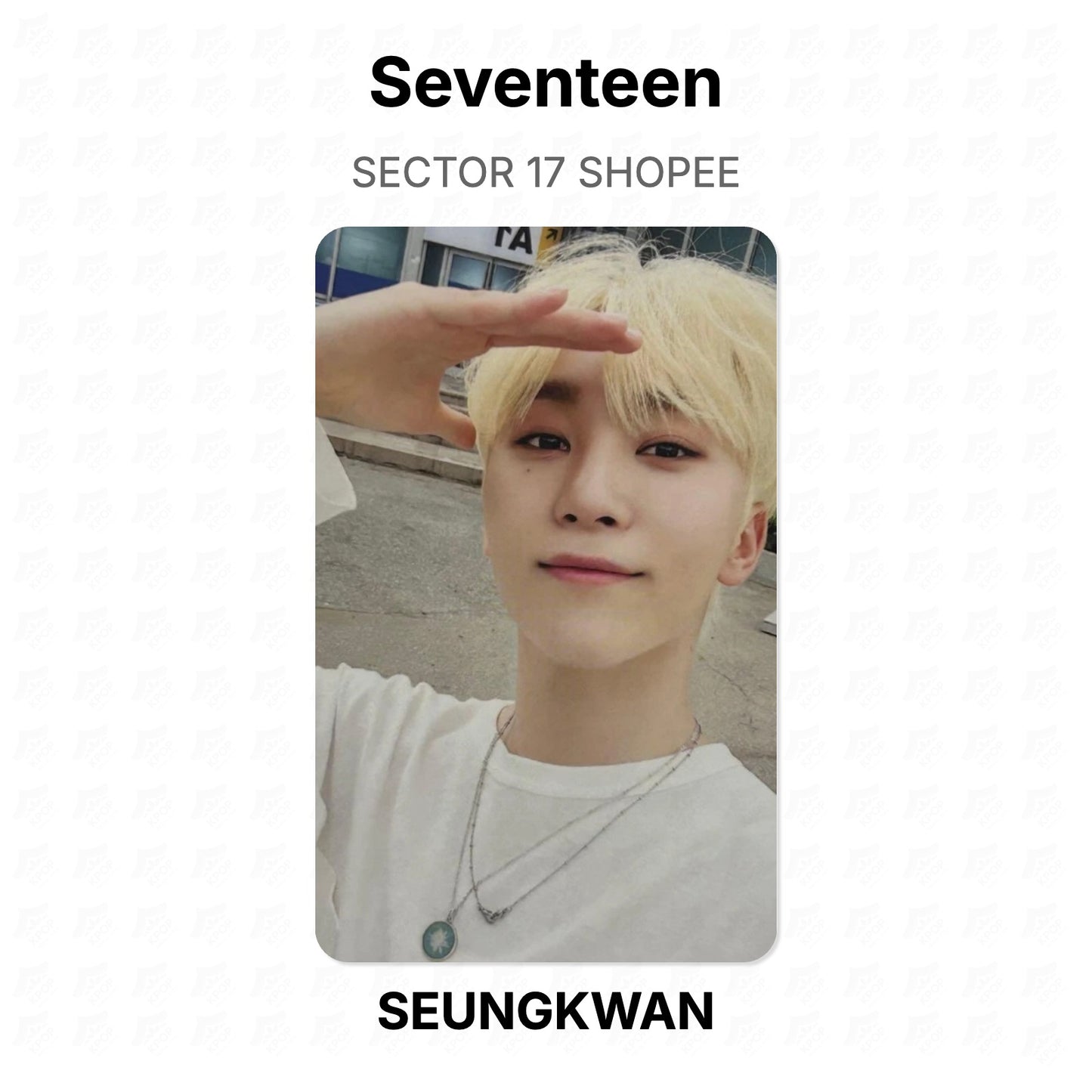 Seventeen SECTOR 17 SHOPEE Official Photocard