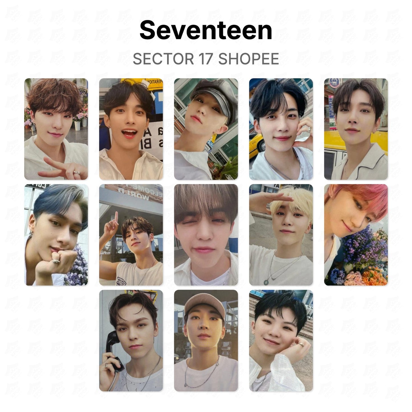Seventeen SECTOR 17 SHOPEE Official Photocard