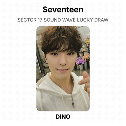 Seventeen SECTOR 17 SOUND WAVE LUCKY DRAW Official Photocard