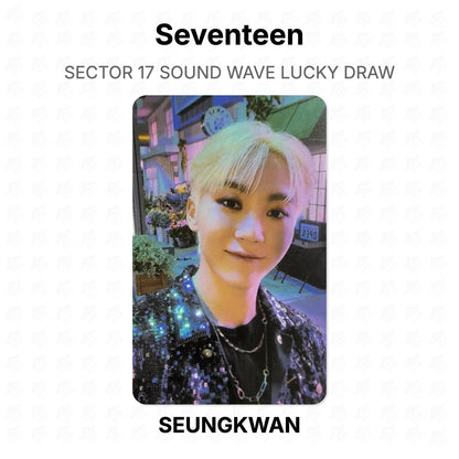 Seventeen SECTOR 17 SOUND WAVE LUCKY DRAW Official Photocard