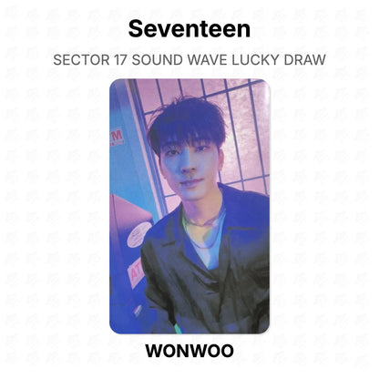 Seventeen SECTOR 17 SOUND WAVE LUCKY DRAW Official Photocard