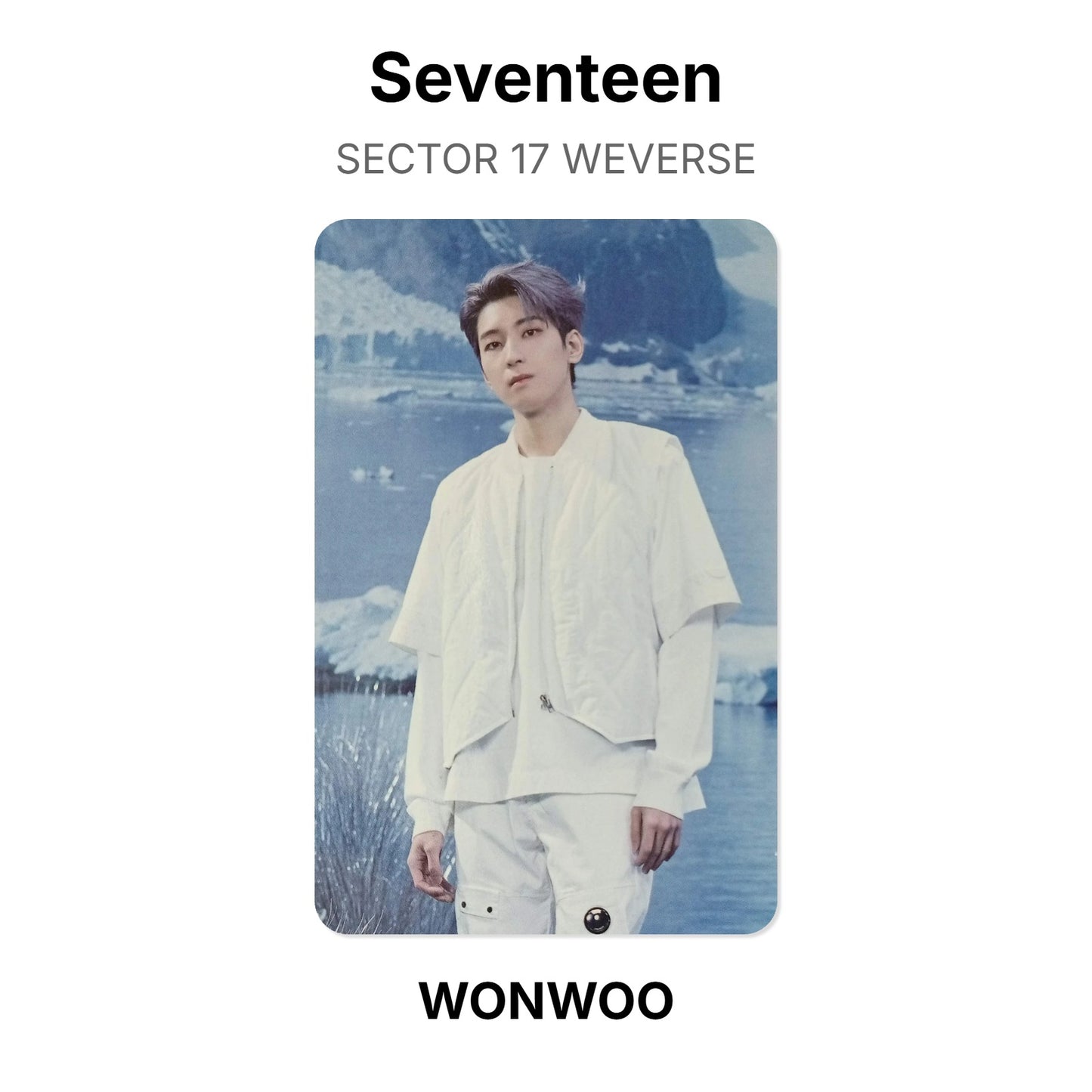 Seventeen SECTOR 17 WEVERSE Offizielle Photocard