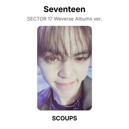 Seventeen SECTOR 17 Weverse Albums ver. photocard oficial