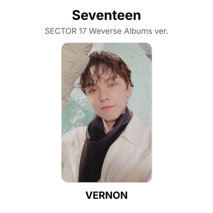Seventeen SECTOR 17 Weverse Albums ver. photocard oficial
